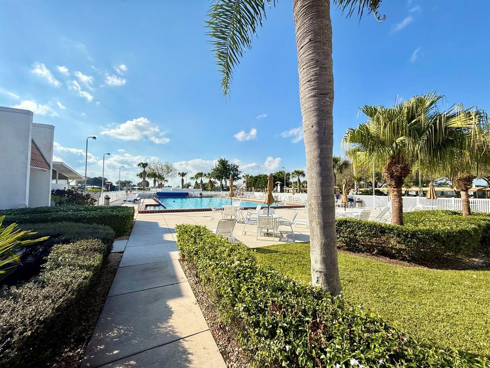 Pool area