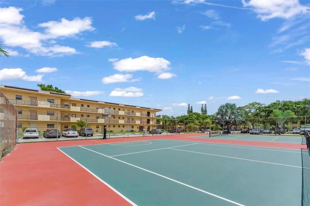 Basketball and Tennis