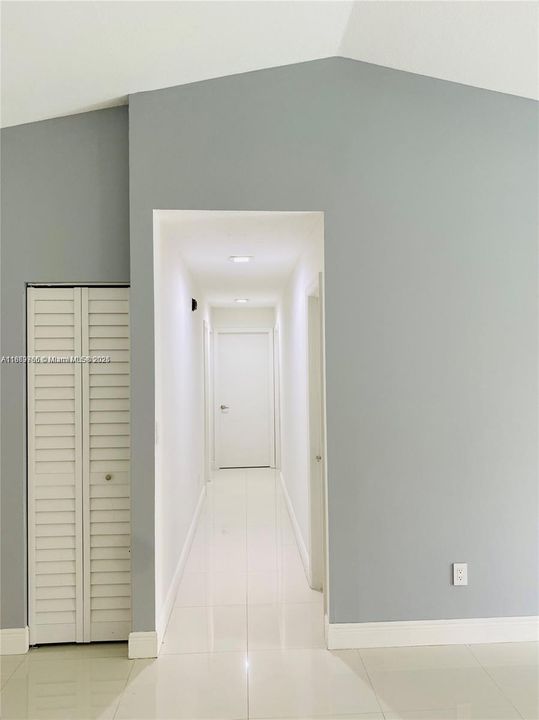 Entrance to the bedrroms