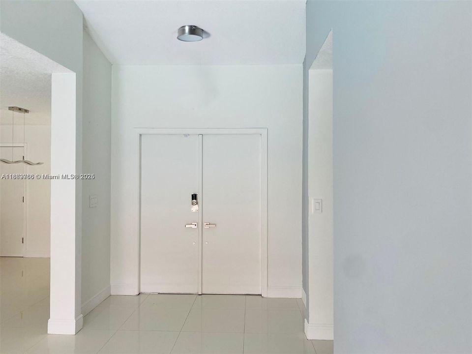 Entrance Double door view