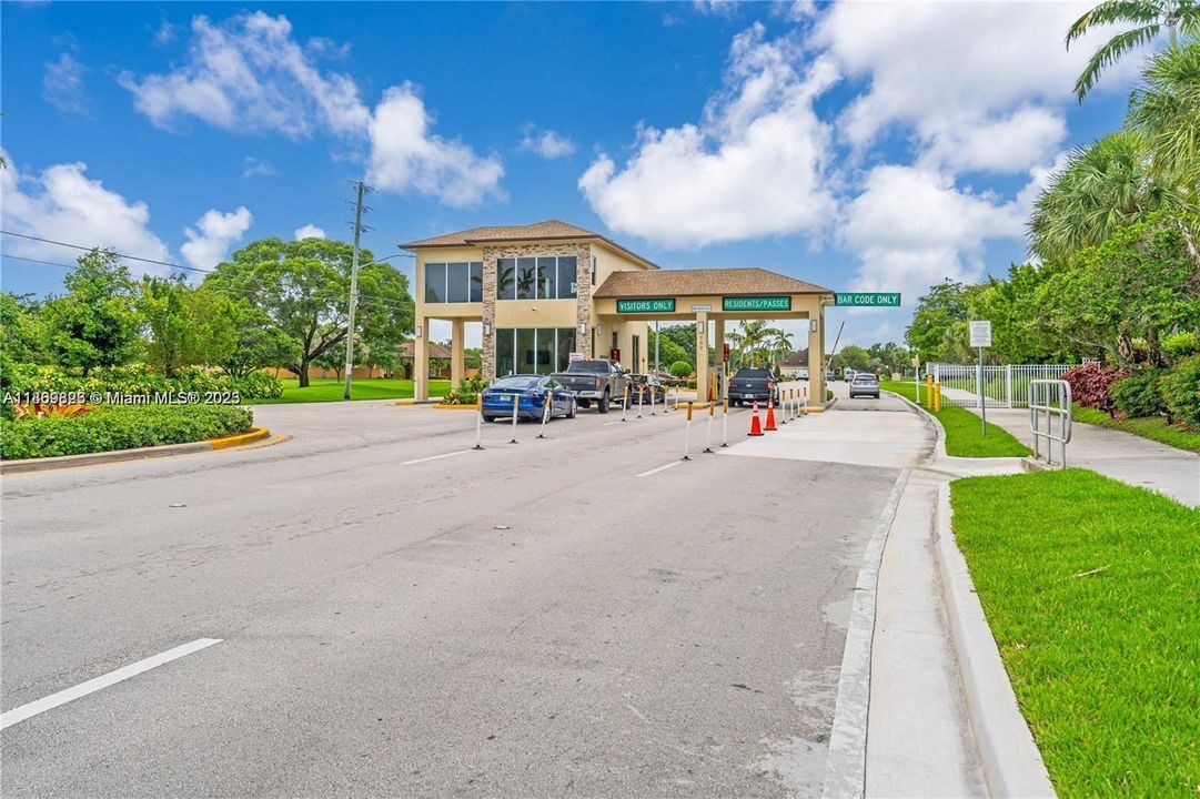 Community Main Entrance