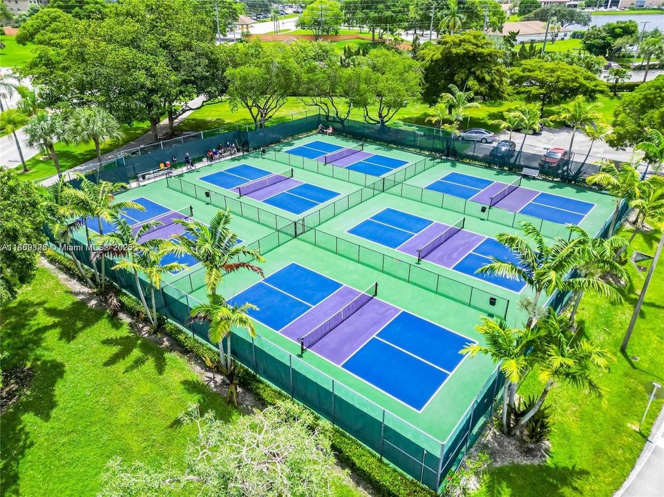 Some of the Tennis Courts