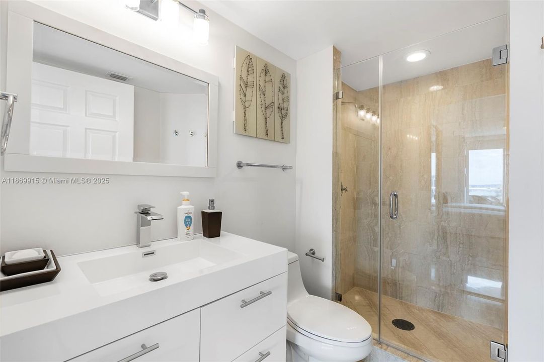 SECOND BEDROOM BATHROOM.