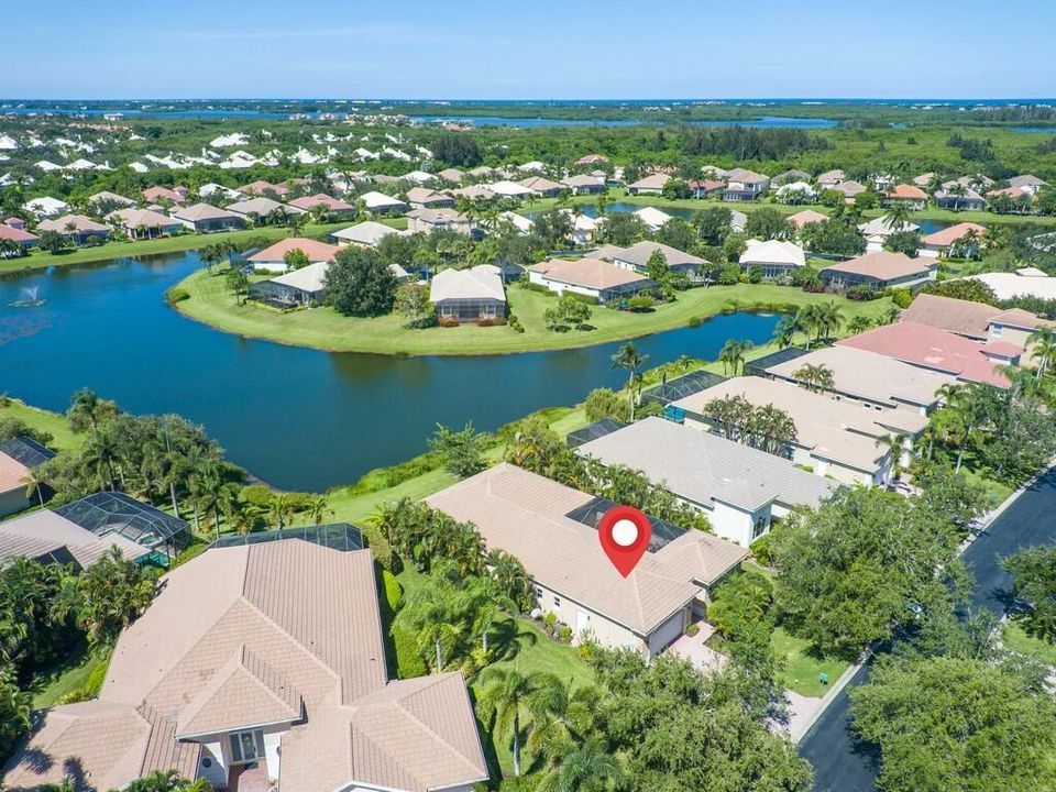AERIAL VIEW WEST MARKED