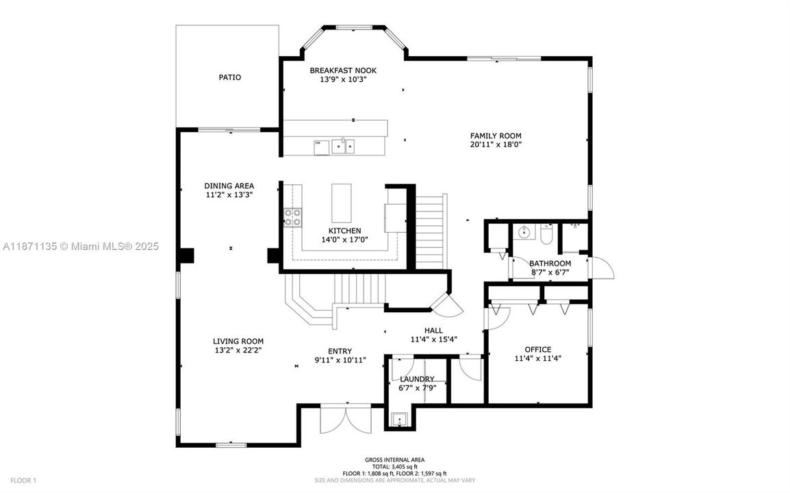 For Sale: $1,399,000 (5 beds, 4 baths, 3945 Square Feet)