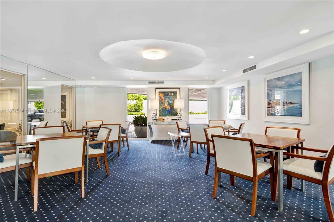 Card Room with Kitchen