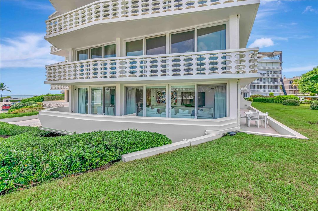Behind living room Ocean Views
