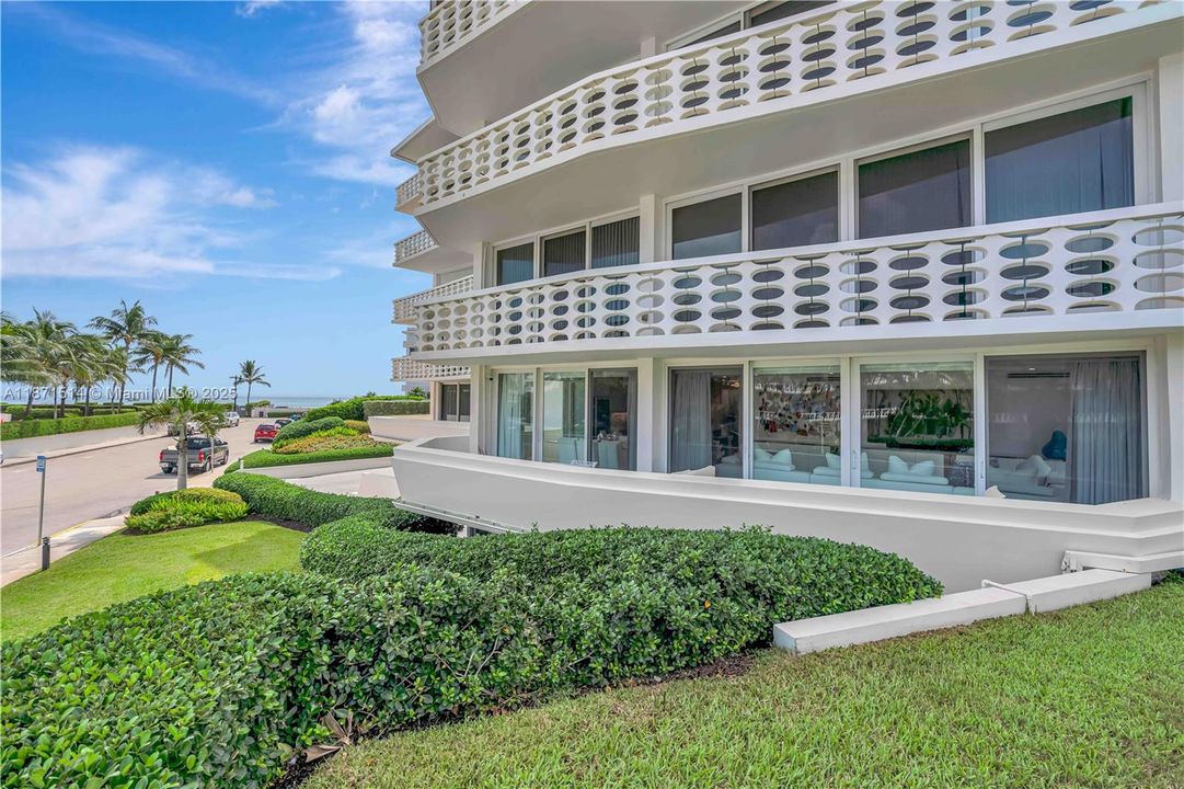 Behind living room Ocean Views
