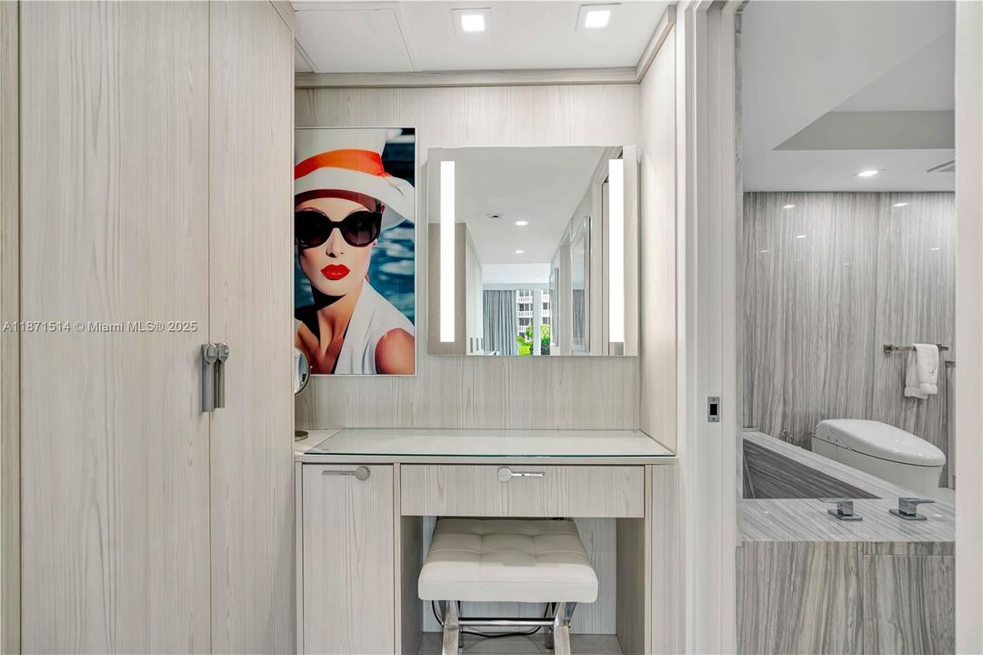 Makeup Counter (Master Bedroom)