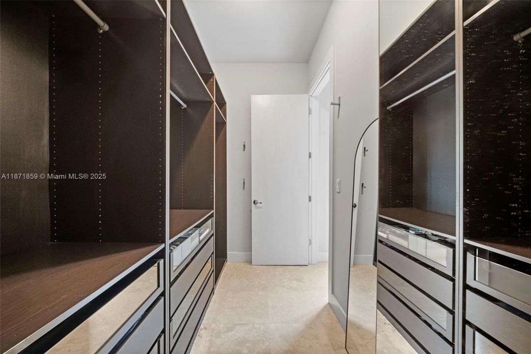 Primary Walking Closet