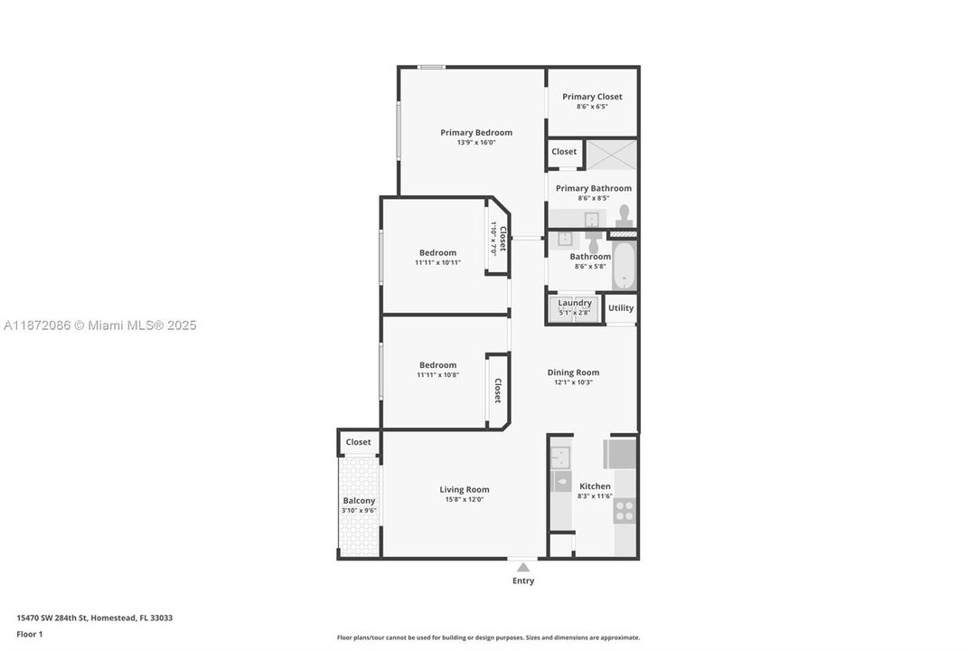 For Sale: $230,000 (3 beds, 2 baths, 1126 Square Feet)