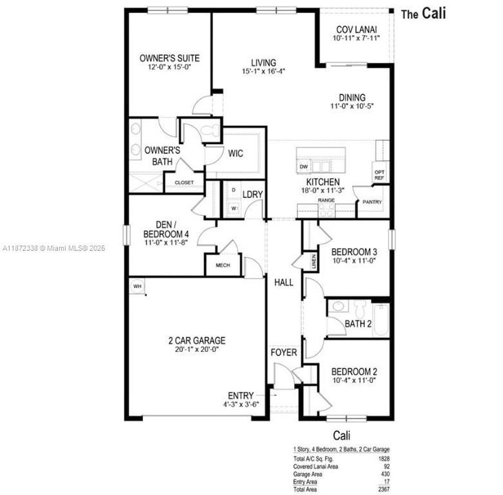 Recently Rented: $2,400 (4 beds, 2 baths, 1828 Square Feet)