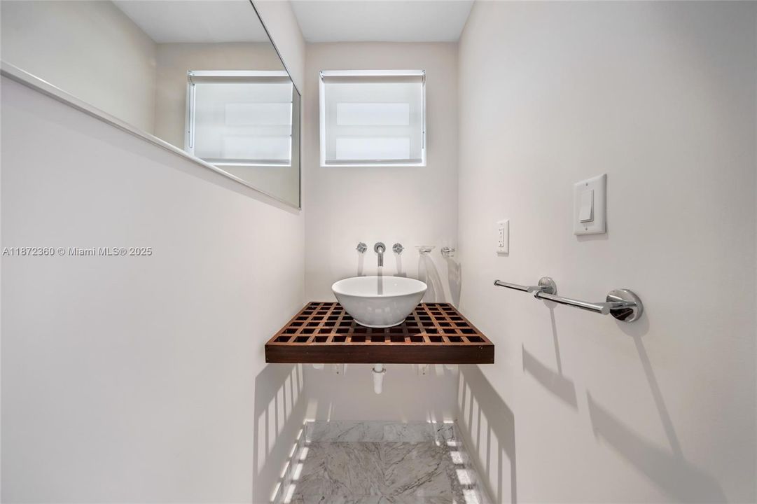 1/2 Bath - Downstairs