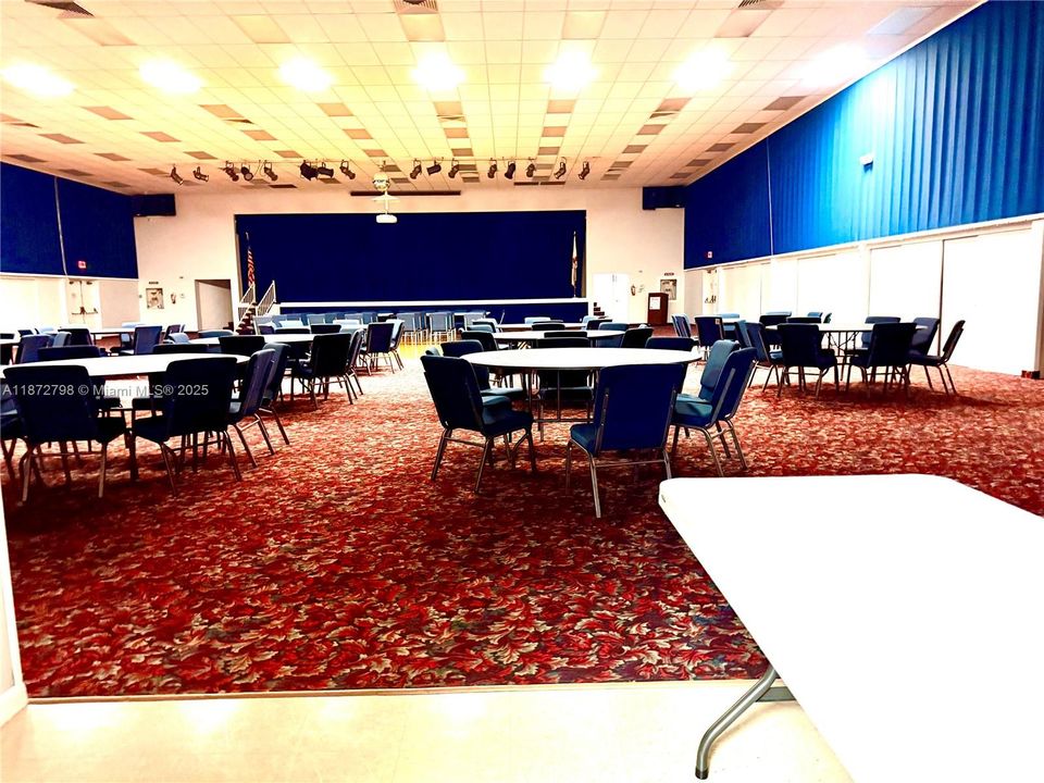 Theater and ballroom