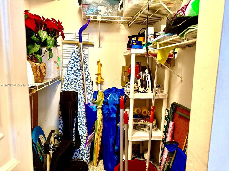 Second bedroom also has a large walk in closet