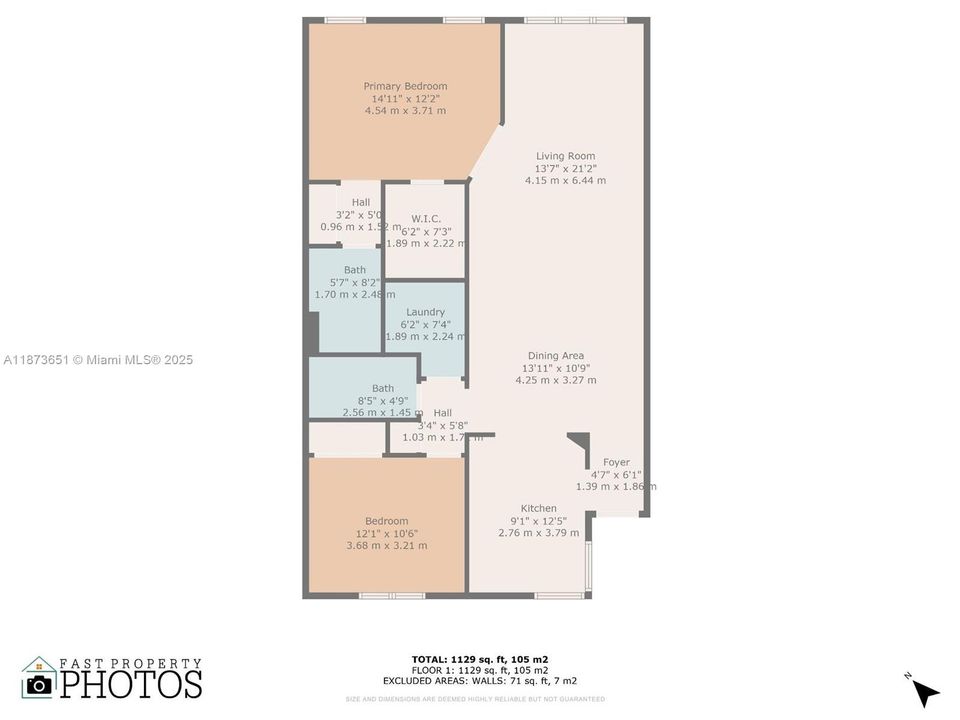 合同活跃: $159,900 (2 贝兹, 2 浴室, 1130 平方英尺)
