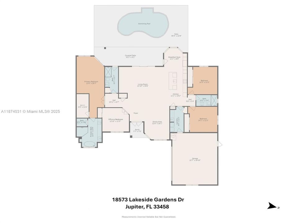 Vendido Recientemente: $1,950,000 (4 camas, 3 baños, 2643 Pies cuadrados)