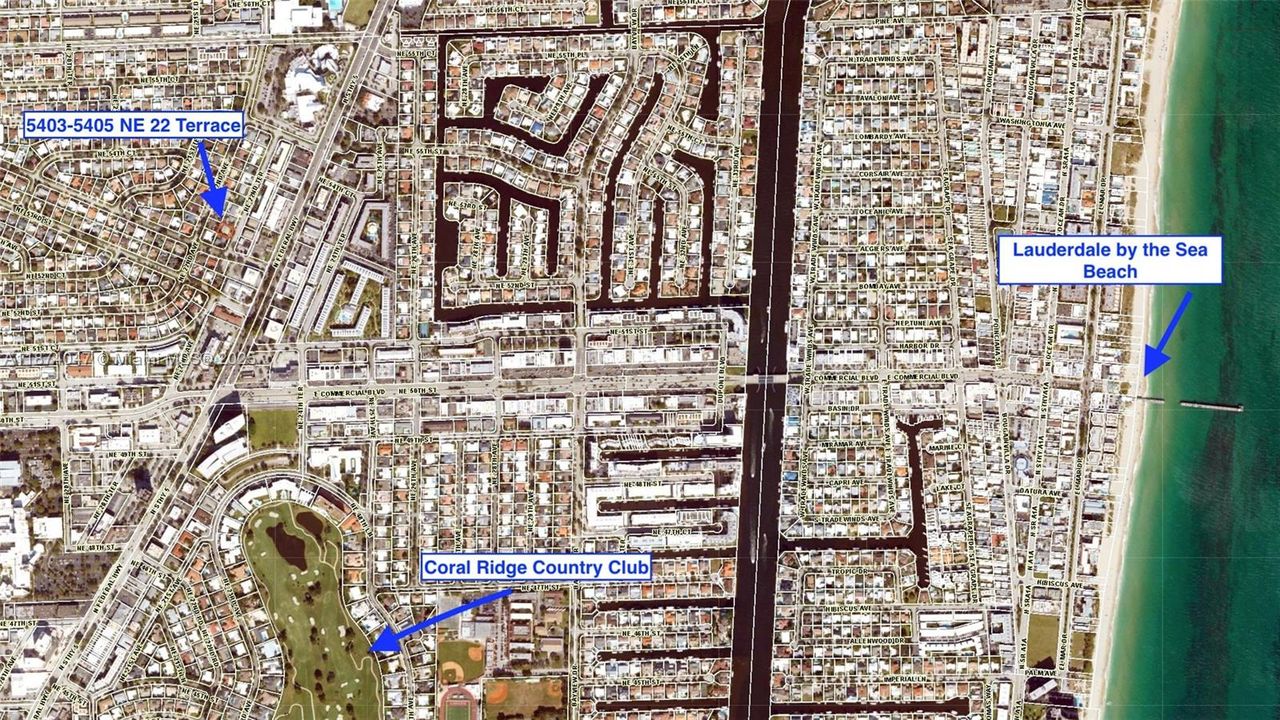 Minutes to the beach & Coral Ridge Country Club Estates