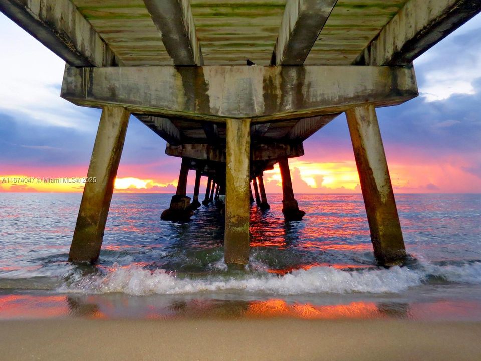 Lauderdale by the Sea, just a mile away