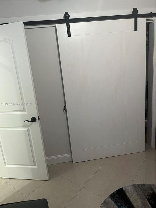 Bedroom #3 closet