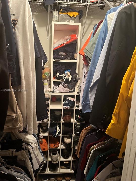 Bedroom #4 closet