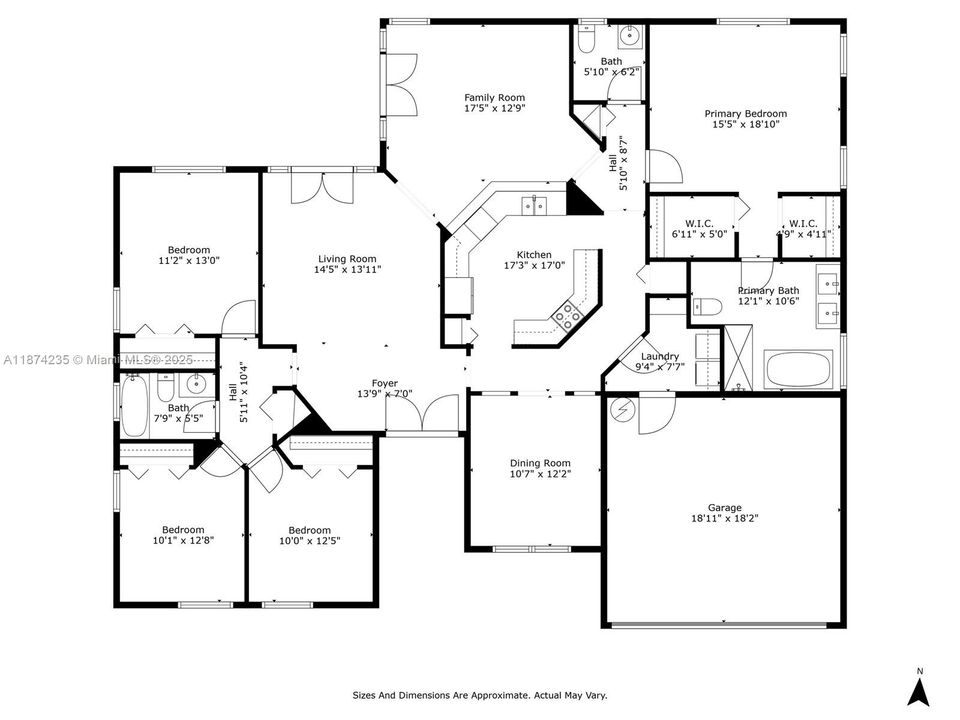 待售: $999,999 (4 贝兹, 2 浴室, 2131 平方英尺)