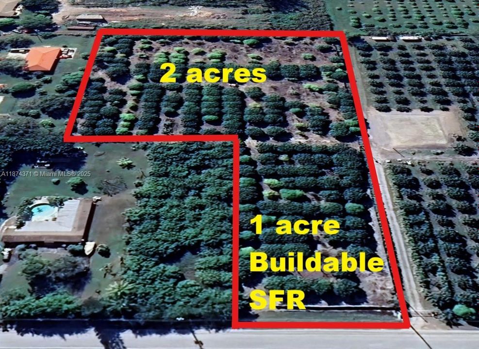 En Venta: $998,000 (3.38 acres)