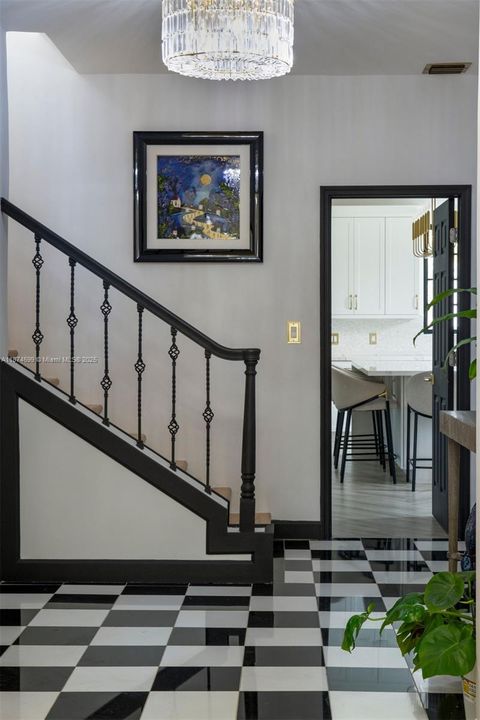 Elegant Foyer entrance