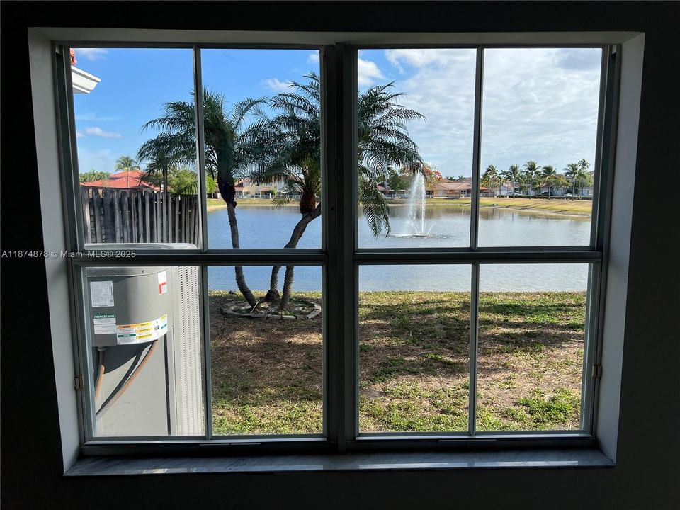 VIEW FROM THE MASTER ROOM