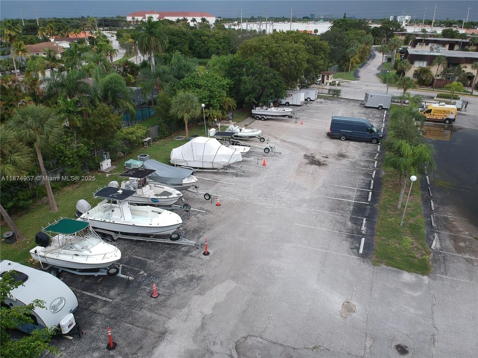 Exclusive amenity: commercial parking available; no other community offers this