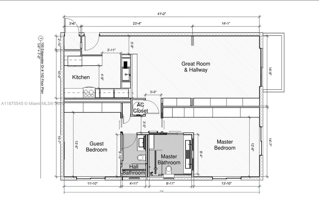For Sale: $795,000 (2 beds, 2 baths, 1221 Square Feet)