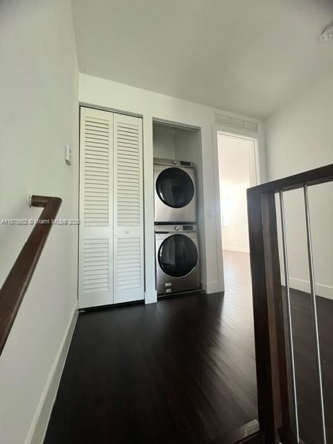 Washer & Dryer inside the unit