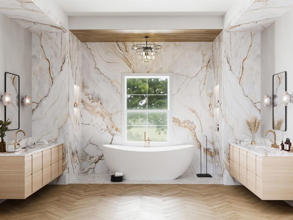 Rendering of Bathroom Update