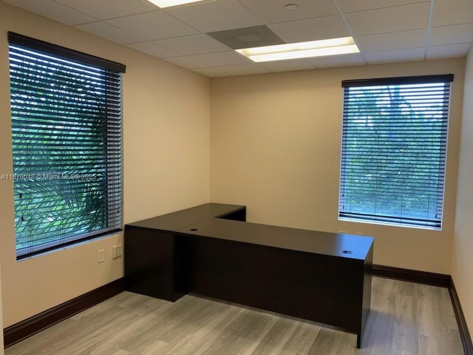 All offices are windowed.