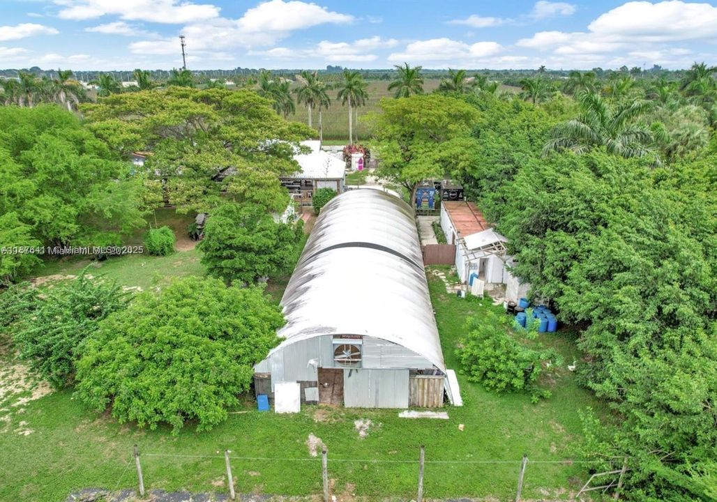 View of the Green house.