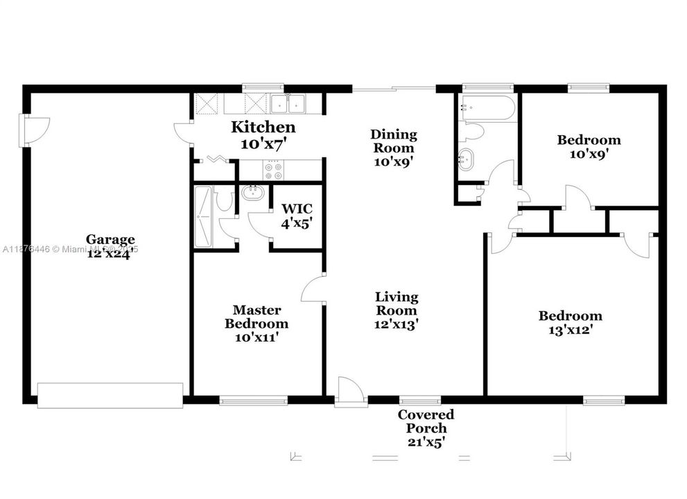 最近租的: $2,520 (3 贝兹, 2 浴室, 1000 平方英尺)