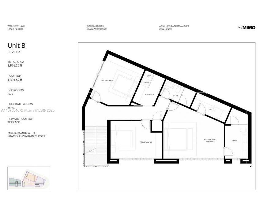 For Sale: $3,163,875 (4 beds, 3 baths, 2876 Square Feet)