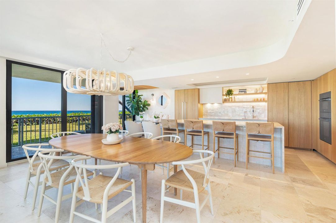 Dining Area and Kitchen