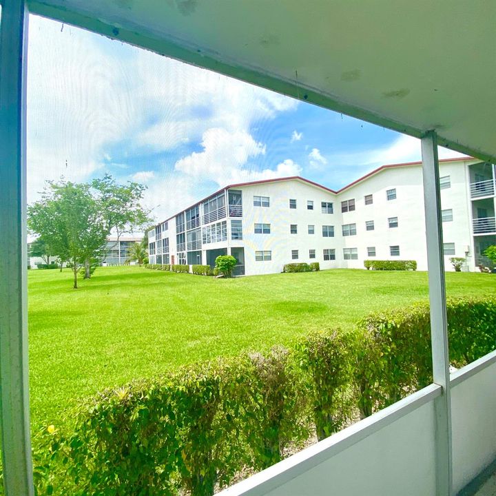 Rear Patio View