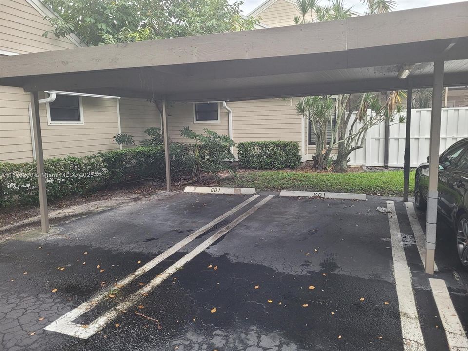 2 Reserved Parking Spaces.