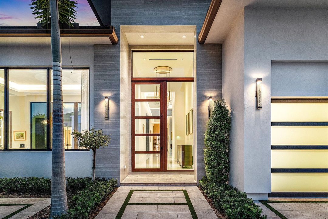 Front Entrance- Dusk