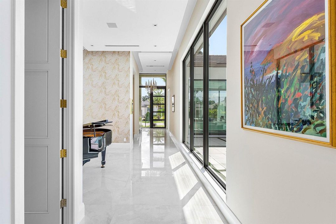 Music Gallery overlooking courtyard