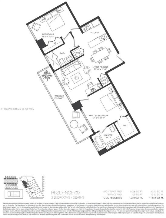 En Venta: $600,000 (2 camas, 2 baños, 944 Pies cuadrados)