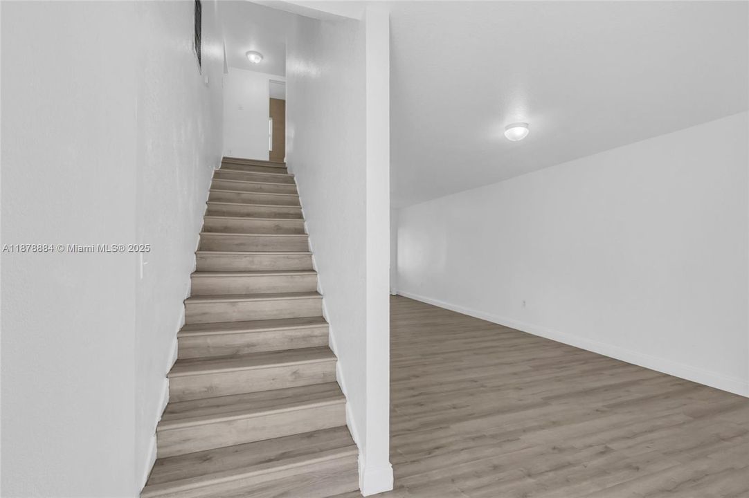 Exit to private patio