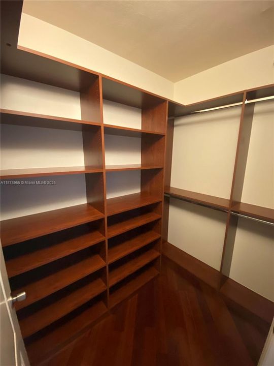 Master closet