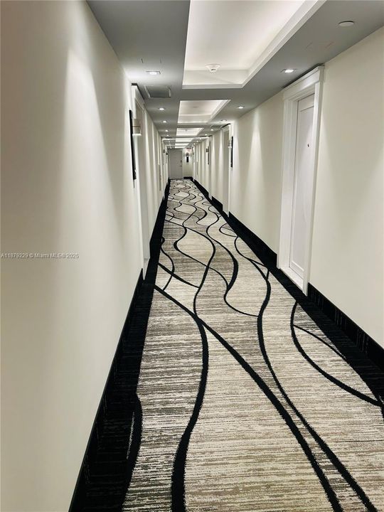 Exterior Unit Hallway