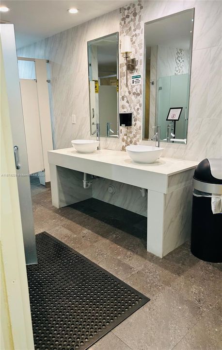 Common Area Shower and Sauna Room