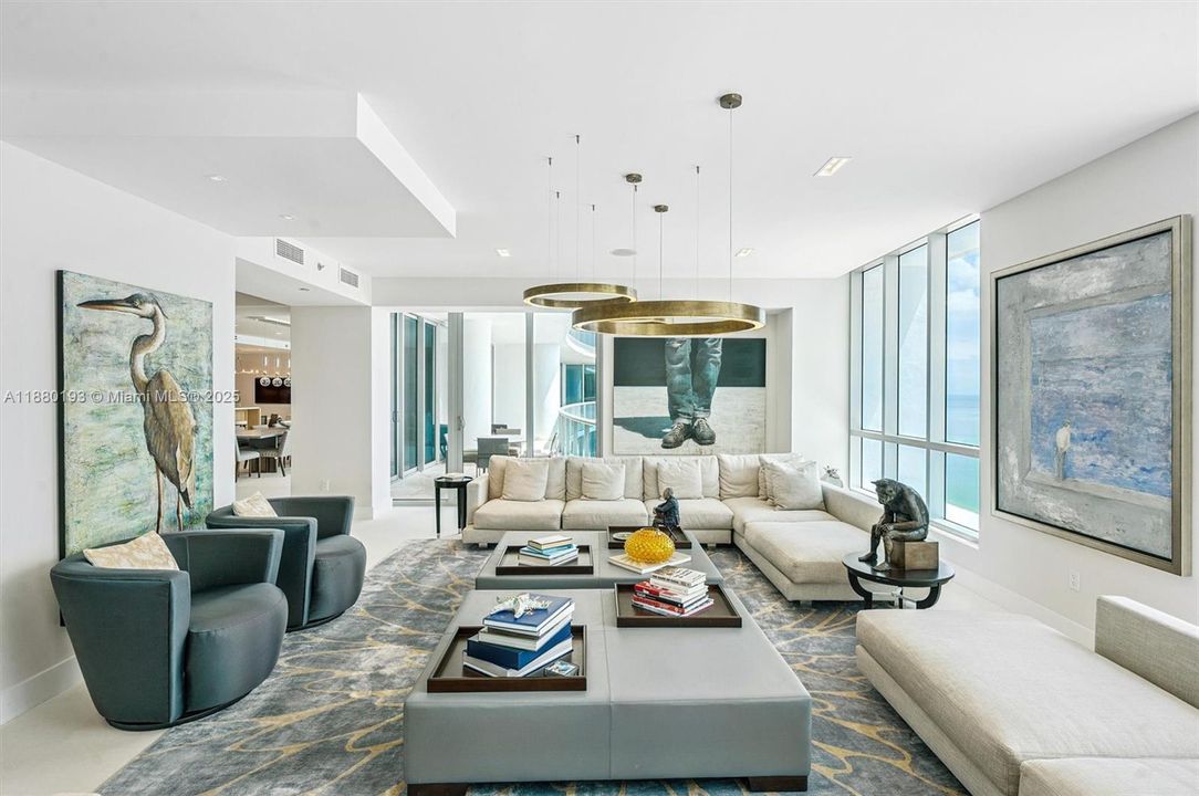 Spacious Living Room