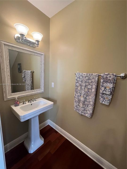 guest half bath