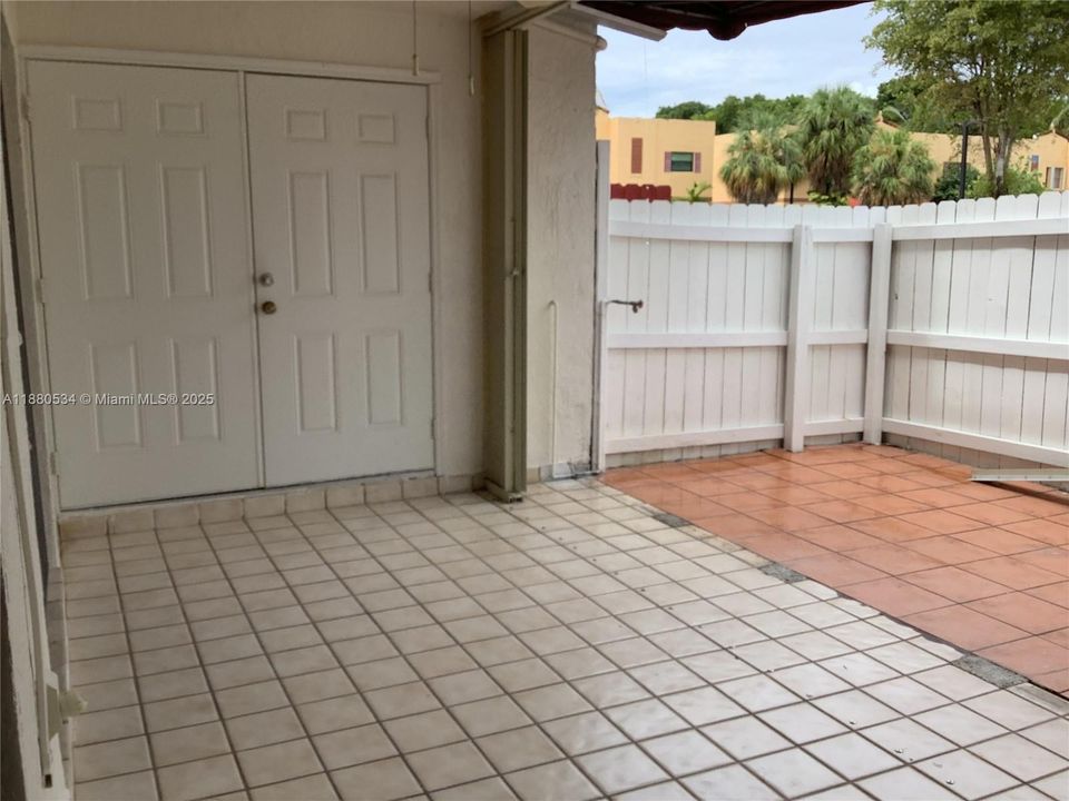 Laundry area washer and dryer included